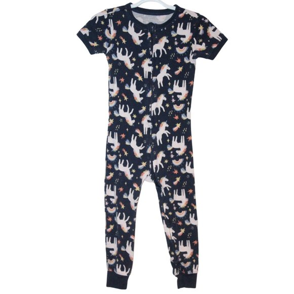 3/$20 🏷 Old Navy Unicorn Cotton Sleeper Size 3T - Picture 1 of 3